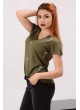 Taşlı Yeşil T-shirt