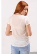 Süperman Taşlı Beyaz T-shirt