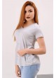 Taşlı Gri T-shirt