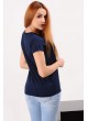 Superman Taşlı Lacivert T-shirt