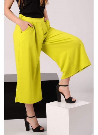 Salaş Paça Yeşil Pantolon
