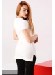 Fitilli Beyaz T-shirt