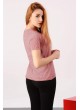 Kırmızı Beyaz Çizgili T-shirt