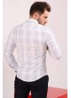 Çizgili Desenli Beyaz Gömlek