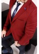Bordo Blazer Ceket