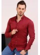 Bordo Basic Gömlek