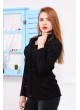 Düğmeli Siyah Ceket