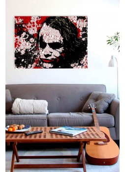 Modern Sanat Joker Kanvas Tablo