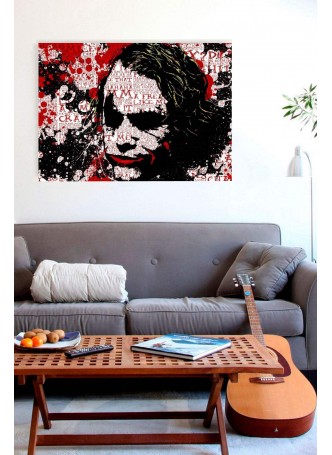 Modern Sanat Joker Kanvas Tablo
