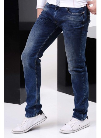 Yıkamalı Mavi Denim
