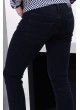 Çizgili Siyah Denim