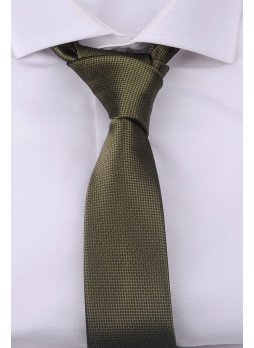 Desenli Yeşil Kravat