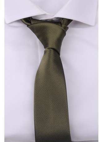 Desenli Yeşil Kravat