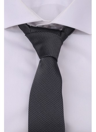 Desenli Füme Kravat
