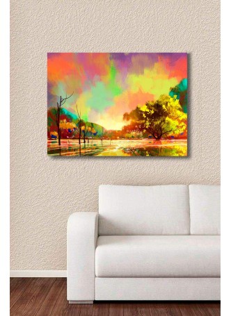 Yağlı Boyalı Modern Art Kanvas Tablo