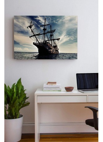 Özel Dekoratif Gemi Kanvas Tablo