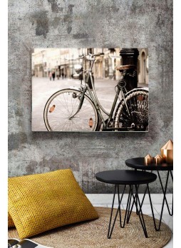 Özel Dekoratif Bisiklet Kanvas Tablo