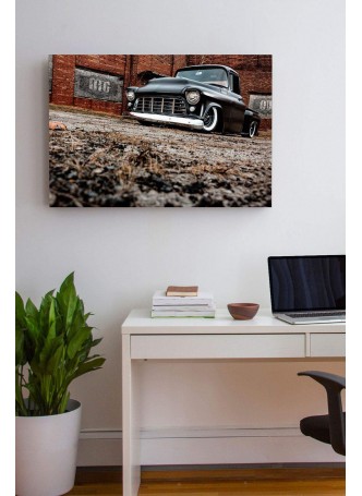Özel Klasik Araba Kanvas Tablo