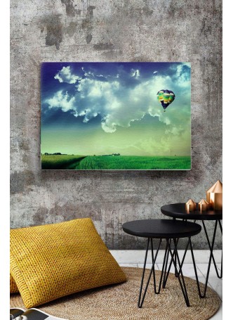 Özel Dekoratif Balonlu Kanvas Tablo