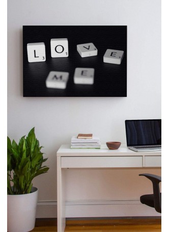 Dekoratif Love Kanvas Tablo