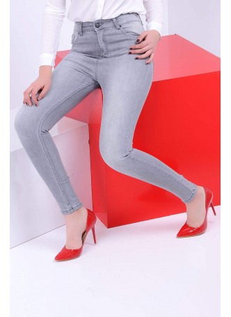 Yıkamalı Gri denim