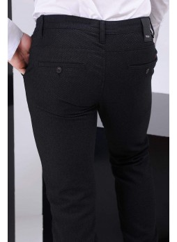 Klasik Cep Siyah Denim