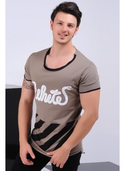 Baskılı Toprak T-shirt