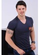 Armalı Lacivert T-shirt
