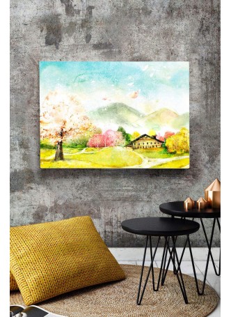 Yağlı Boya Görünümlü Kanvas Tablo