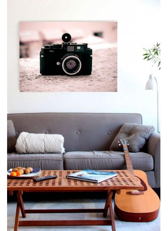 Eski Makina Kanvas Tablo