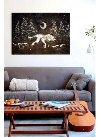 Özel Çizim Kanvas Tablo