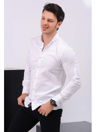 Basic Beyaz Gömlek