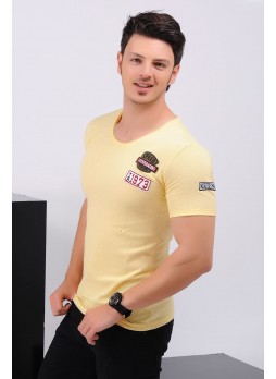 Armalı Sarı T-Shirt