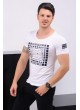 Life Baskılı Beyaz T-Shirt