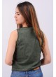 Sıfır Kol Yeşil T-shirt