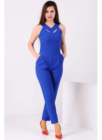 Dekolteli Saks Mavisi Tulum