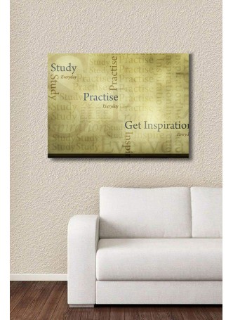 Motivation Kanvas Tablo