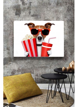 Cool Köpek Canvas Tablo
