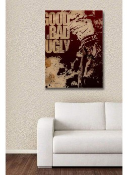 Good Bad And Ugly Kanvas Tablo