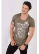 Todays Baskılı Haki T-Shirt