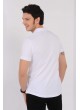 AirForce Armalı Polo Yaka Beyaz T-Shirt