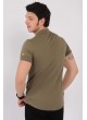 AirForce Armalı Polo Yaka Haki T-Shirt