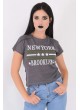 Armalı Brooklyn Füme T-Shirt