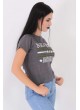 Armalı Brooklyn Füme T-Shirt