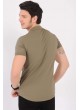 AirForce Armalı Polo Yaka Haki T-Shirt