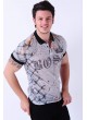 Big Boss Polo Yaka Gri T-Shirt