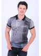 Desenli Polo Yaka T-Shirt