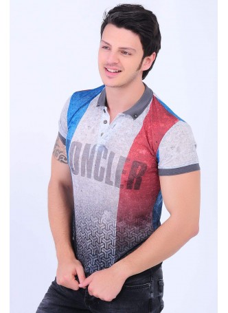 Moncler Polo Yaka Krem T-Shirt