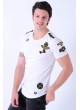 Armalı Beyaz T-Shirt