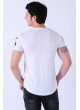 Armalı Beyaz T-Shirt